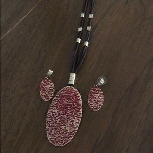 Chico’s necklace and earrings